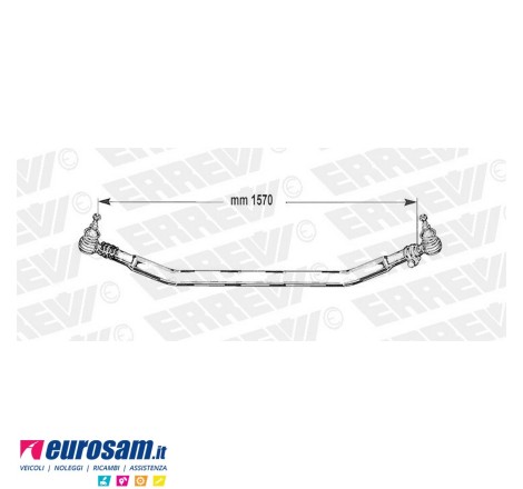 Tirante sterzo completo...