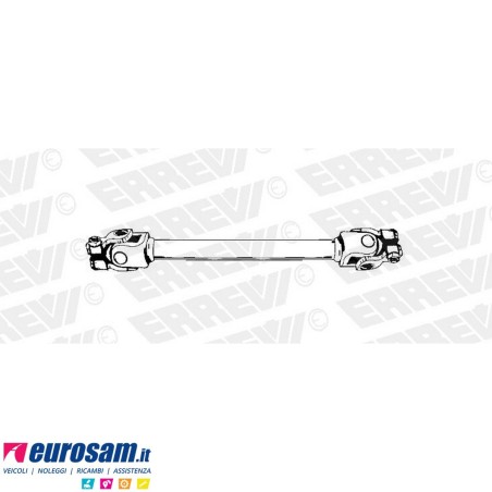 Piantone sterzo completo Fiat Iveco 50.9 60.11 65.12 79.12 zeta L.430 D.25,5