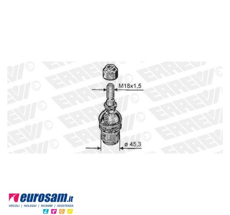 Testina per braccio...