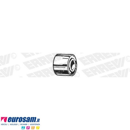 Silentblock barra reazione D.120.5 F.43/49 L.77 Scania 1/2/4 serie
