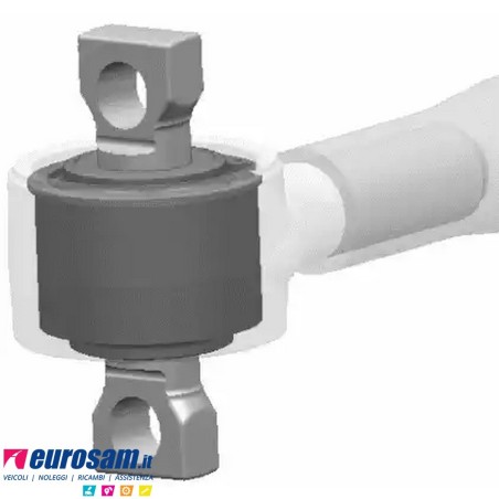 Kit revisione trapezio barra reazione D.75 F.17 L.115/148 Volvo FH FH12/16 FL FL6/12 FM/7/9/10/12