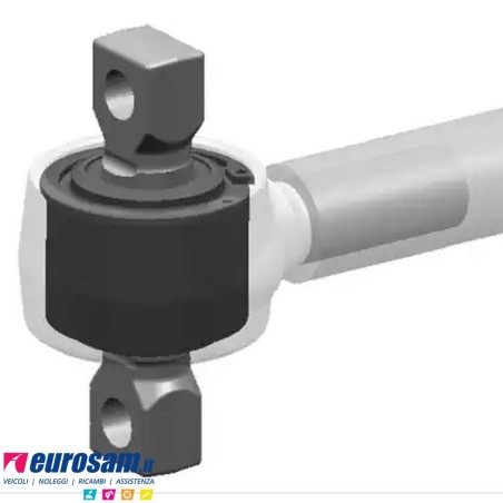 Kit revisione barra reazione D.85 L.130 Renault Bus Iliade
