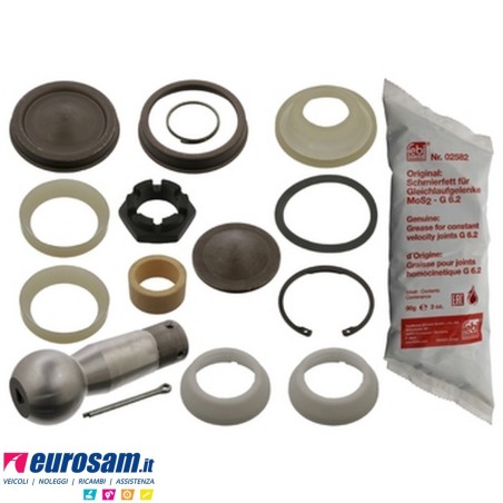 Kit revisione trapezio reazione c/perno Mercedes T2/L LB/LAS/LA/LAK/LK/LAB