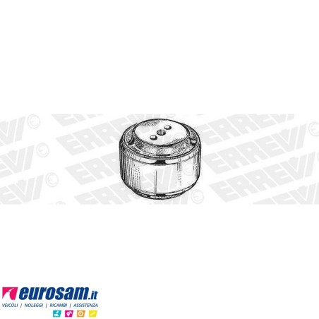Boccola gommata trapezio reazione parte centrale Volvo B10B B12M B9S F10/12 FH12/16 FL10/12 FM10/12 FM7 NH12