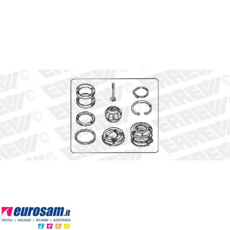Kit revisione trapezio reazione parte centrale Daf CF75/85 XF105