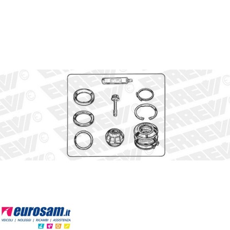 Kit revisione trapezio reazione parte centrale Volvo FH FH12/16 FL6 180-205g-220-250-626 FM7/9/10/12 NH12