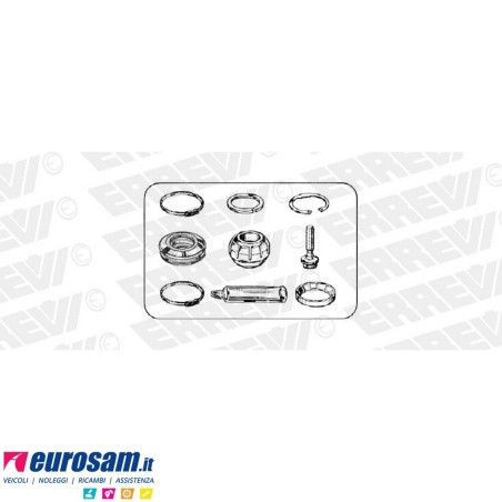 Kit revisione trapezio reazione parte centrale Volvo FM FM9/12 FH FH12/16