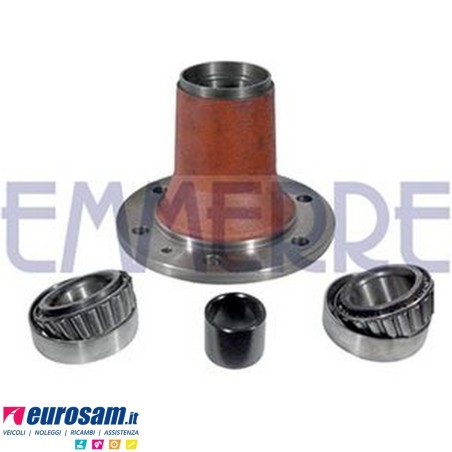 Kit Mozzo ruota anteriore Iveco Eurocargo 65/75E12/E14/E15 Tector 75E13/E15/E17/E18 con cuscinetti e paraolio