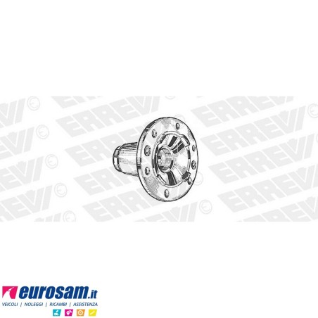 Mozzo ruota anteriore nudo Iveco Eurocargo 65/75E12/E14/E15 Tector 75E13/E15/E17/E18