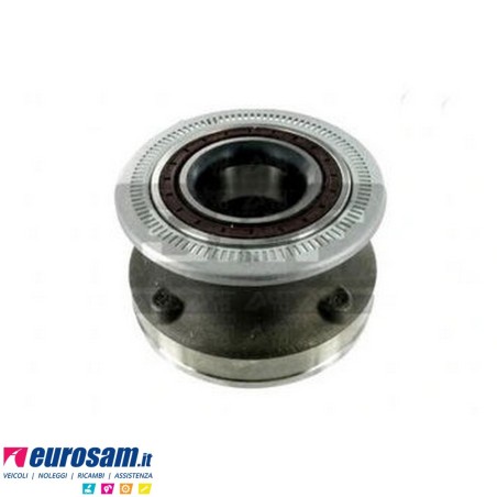 Mozzo ruota anteriore Iveco Eurocargo e Tector 120E24/E28 140E18/E21 150E30 160E18-E30 con cuscinetto e ruota fonica