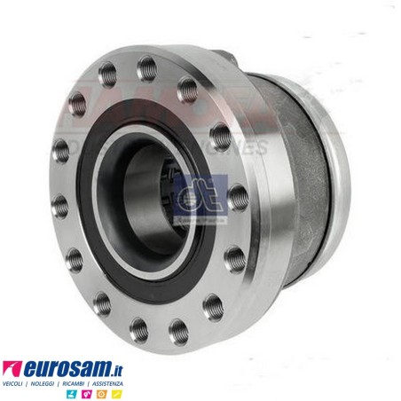 Mozzo ruota anteriore Iveco Eurocargo e Tector 120E24/E28 140E18/E21 150E30 160E18-E30 con cuscinetto e ruota fonica