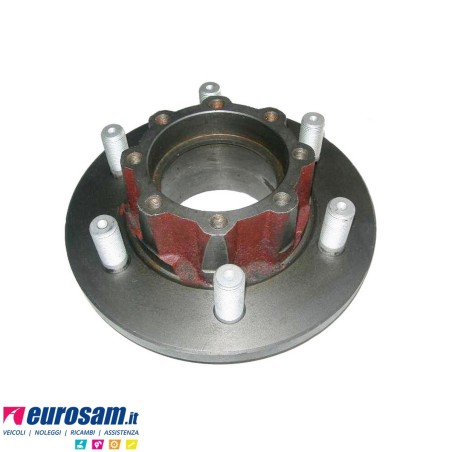 Kit mozzo ruota posteriore IVECO NEW DAILY 30/35.8 TURBODAILY 35.10/.12 con cuscinetti e paraolio