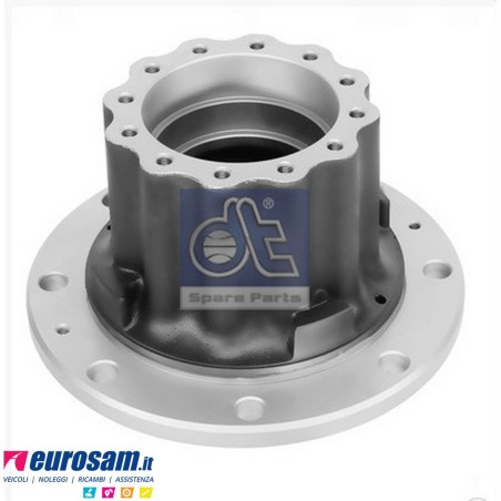 Kit Mozzo ruota posteriore Iveco Eurocargo 120/150/170/260E15/E18/E21/E23 con cuscinetti paraolio e colonnette