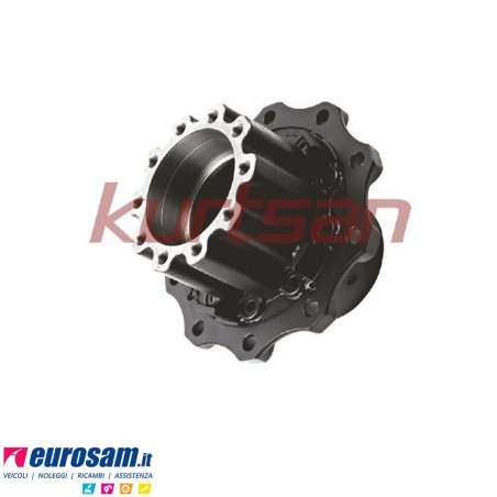 Mozzo ruota posteriore nudo Mercedes Actros Mp1 Mp2 Mp3 Mp4 Axor Axor II