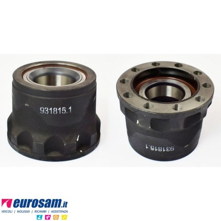 Kit Mozzo ruota anteriore Mercedes Actros Mp2 Mp3 Mp4 Axor Axor II con cuscinetto Oe quality