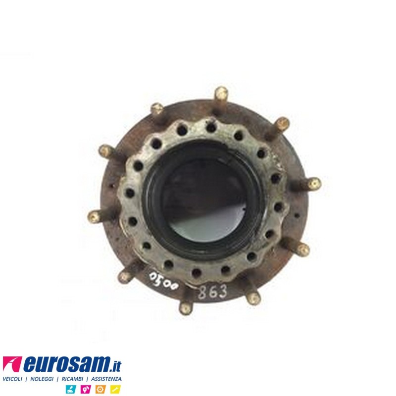 Mozzo ruota posteriore nudo Iveco Eurotech Eurostar con colonnette ...