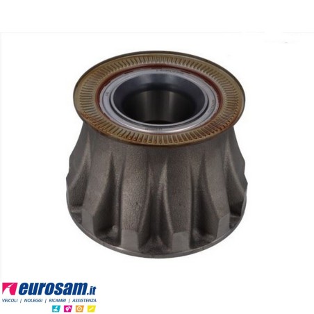 Mozzo ruota anteriore Man F2000 E2000 M2000 Tga Tgx Tgm Tgs completo