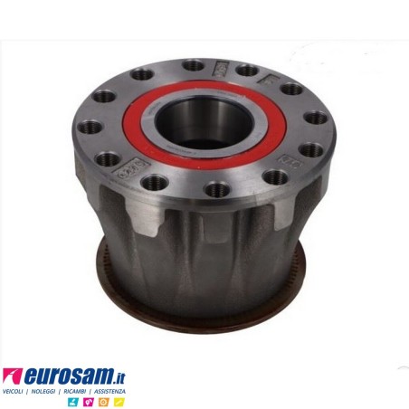Mozzo ruota anteriore Man F2000 E2000 M2000 Tga Tgx Tgm Tgs completo