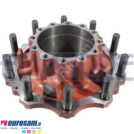 Kit Mozzo ruota posteriore Iveco Eurotech Eurostar Stralis Cursor con cuscinetti Oe quality paraoli colonnette