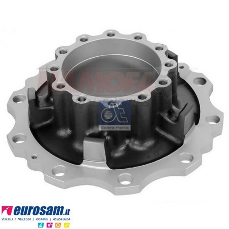Kit Mozzo ruota posteriore Iveco Eurotech Eurostar Stralis Cursor con cuscinetti paraoli colonnette