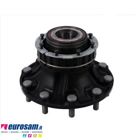 Mozzo ruota anteriore nudo Renault Premium Magnum DXI Volvo FH FM con freni a disco