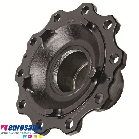 Mozzo ruota anteriore Volvo FL6 FM7/9/10/12 FH12/16 NH12 con cuscinetto Oe quality e paraolio