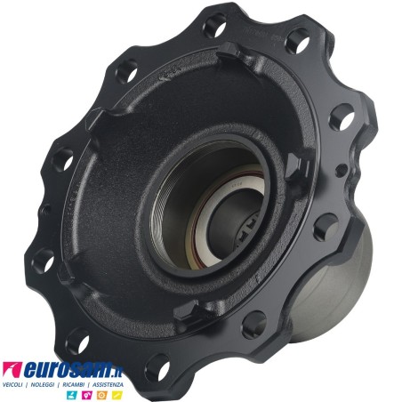 Mozzo ruota anteriore Volvo FL6 FM7/9/10/12 FH12/16 NH12 con cuscinetto e paraolio