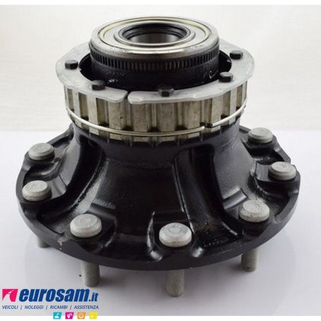 Kit Mozzo ruota anteriore Renault Premium Magnum DXI Volvo FH FM con freni a disco con cuscinetto e paraolio