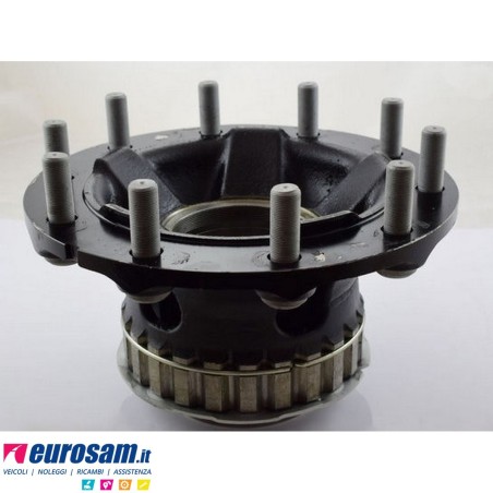 Kit Mozzo ruota anteriore Renault Premium Magnum DXI Volvo FH FM con freni a disco con cuscinetto e paraolio