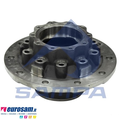Mozzo ruota posteriore nudo Scania 4 serie con freno a disco
