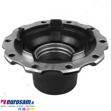 Kit Mozzo ruota anteriore Scania 94 114 124 144 164 con freni a tamburo con cuscinetto Oe quality
