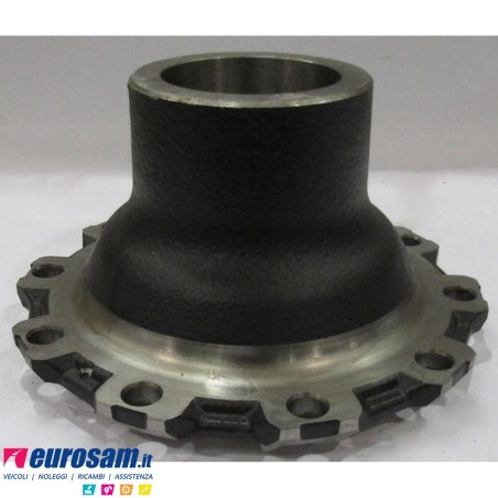 Mozzo ruota anteriore nudo Scania 94 114 124 144 164 con freni a tamburo