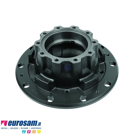 Mozzo ruota posteriore nudo Scania 3 serie 4 serie con freni a tamburo