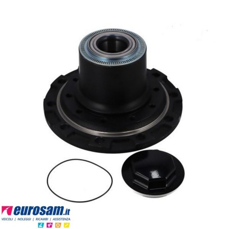 Kit Mozzo ruota anteriore Scania 94 114 124 144 164 con freni a disco con cuscinetto Oe quality