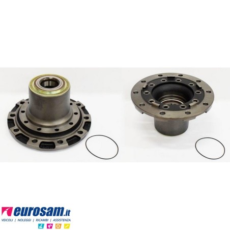 Kit Mozzo ruota anteriore Scania 94 114 124 144 164 con freni a disco con cuscinetto Oe quality