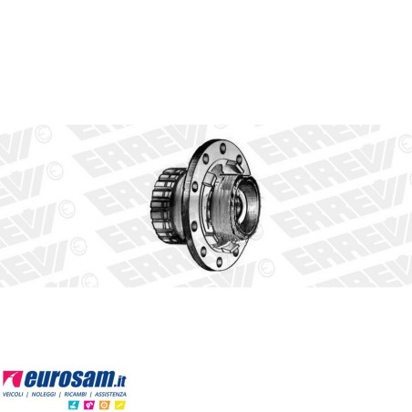 Kit Mozzo ruota posteriore Renault Premium Magnum Volvo FM FH12/16 con cuscinetto Oe quality e paraolio