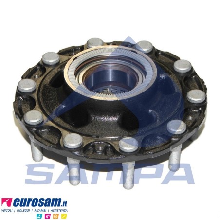 Kit Mozzo ruota posteriore Renault Premium Kerax Volvo FH FM FH12/16 con cuscinetto Oe quality e paraolio