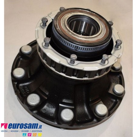 Kit Mozzo ruota anteriore Renault Premium Magnum DXI Volvo FH FM con freni a disco con cuscinetto Oe quality e paraolio