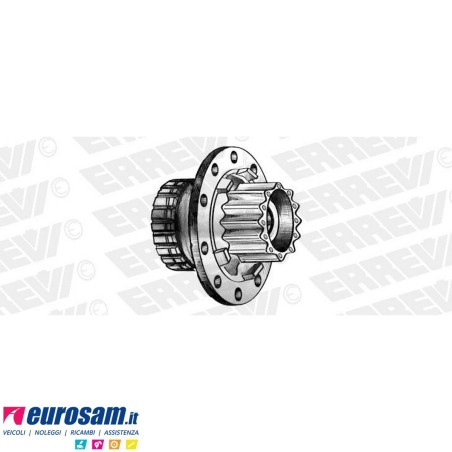 Kit Mozzo ruota posteriore Renault Premium Magnum Volvo FH FM versione con freni a disco con cuscinetto Oe quality e paraolio