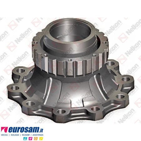 Mozzo ruota anteriore Renault Premium Magnum Volvo FH FM con freni a disco con cuscinetto e paraolio