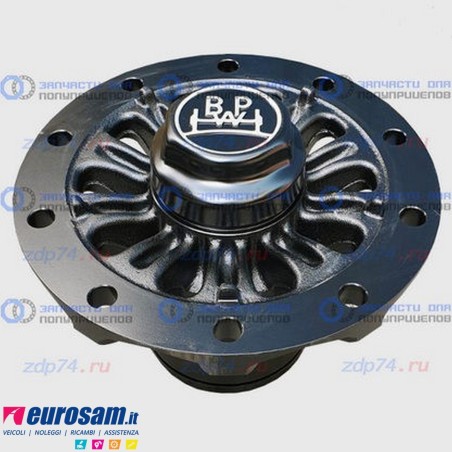 Mozzo ruota completo assale Bpw assale Eco Plus 3 6,5-9 Ton serie HS HZ SKH SH con cuscinetti e calotta Oe quality