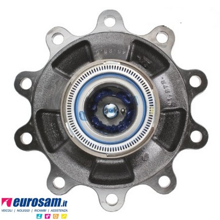 Mozzo ruota completo assale Bpw assale Eco Plus 6,5-8-9 Ton serie HS HZ SKH SH SKHB SHB SHSLL KH SMS SMB:LL