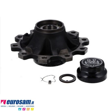 Mozzo ruota assale Bpw assale Eco Plus 8-9 Ton serie HS HZ SKH SH SKHB SHB KH calotta m136x2,5 cuscinetto Oe quality e calotta