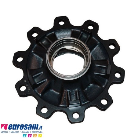 Mozzo ruota completo assale Bpw assale Eco Plus 8-9 Ton serie HS HZ SKH SH SKHB SHB KH calotta m136x2,5