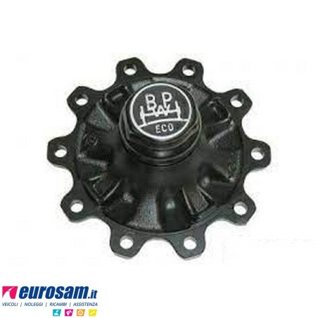 Mozzo ruota assale Bpw sistema Eco Maxx 6,5-9 ton serie HS HZ SKHS - SH - SKH con cuscinetto oe quality e calotta