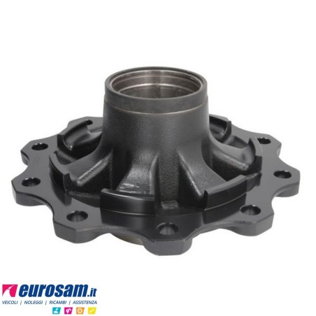 Mozzo ruota nudo assale Bpw sistema Eco Maxx 6,5-9 ton serie HS HZ SKHS - SH - SKH calotta int. M125x2