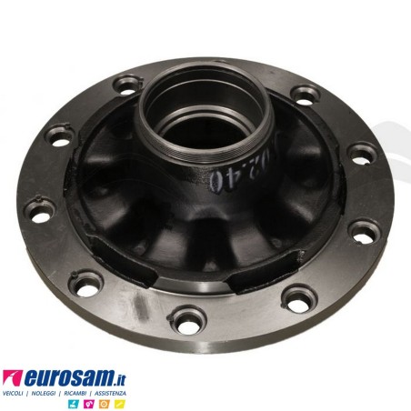Mozzo ruota assale Bpw sistema Eco 6,5-9 ton serie HS HZ SKH calotta int. M125x2 con cuscinetto Oe quality