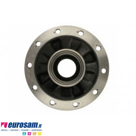Mozzo ruota completo assale Bpw sistema Eco 6,5-9 ton serie HS HZ SKH calotta int. M125x2