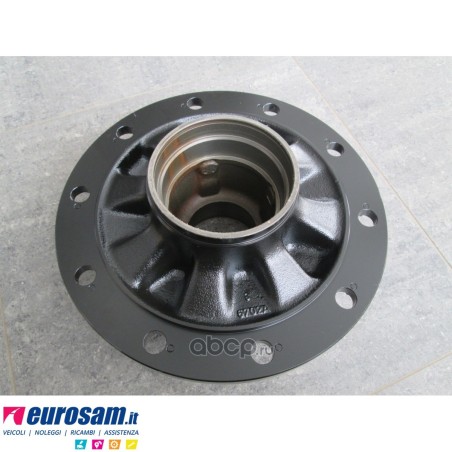 Mozzo ruota completo assale Bpw sistema Eco 6,5-9 ton serie HS HZ SKH calotta int. M125x2