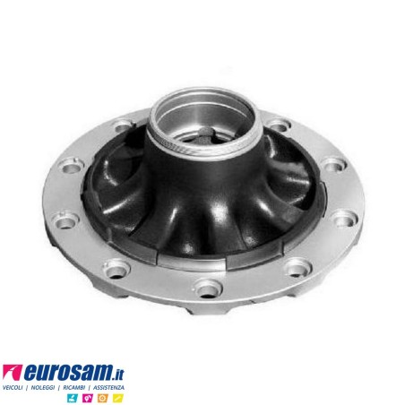 Mozzo ruota nudo assale Bpw sistema Eco 6,5-9 ton serie HS HZ SKH calotta int. M125x2